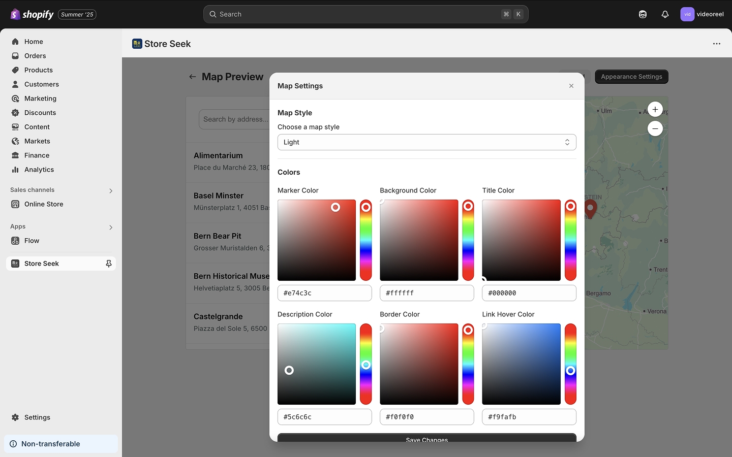 Adjust The Design Of The Store Locator