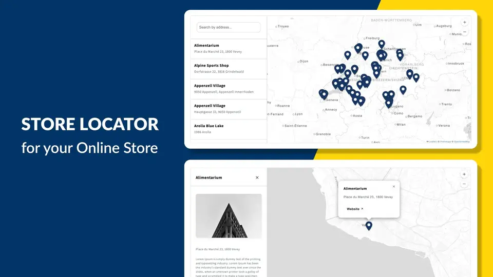 How to create a store locator for Shopify